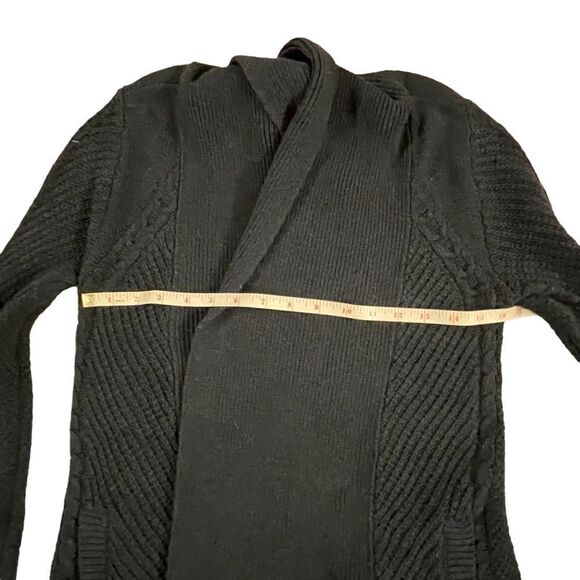 Cabi ~ Long Navy Open Front Cardigan ~ size XS - Picture 10 of 10